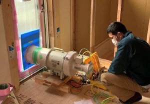 今、話題？の “気密測定” とは。。。<br />＝高断密・高気密住宅の実情は？＝
